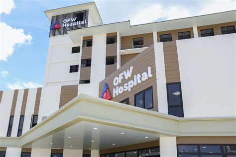 Now open: OFW Hospital with Free medical services .